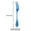 Western Mirror Dinner Fork Stainless Steel Dinnerware Cake Fork Cutlery Fruit Salad Fork Dessert Fork Set Flatware
