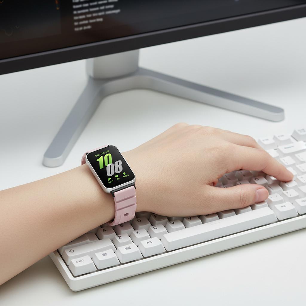 Women Men Slim Band For Samsung Galaxy Watch Fit 3 Soft Sport Strap Smartwatch Bracelet For Galaxy Fit 3 Silicone Wristband