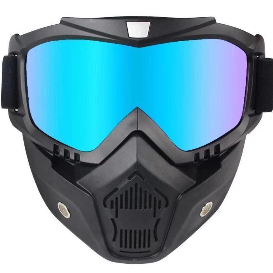 High-Definition Anti-Fog Cycling Goggles - Wind, Sand, Splash & Dust Protection for Men & Women