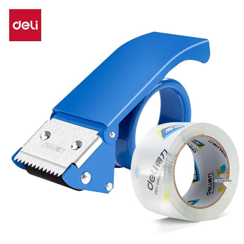 Deli High-Quality Transparent Packing Tape Set