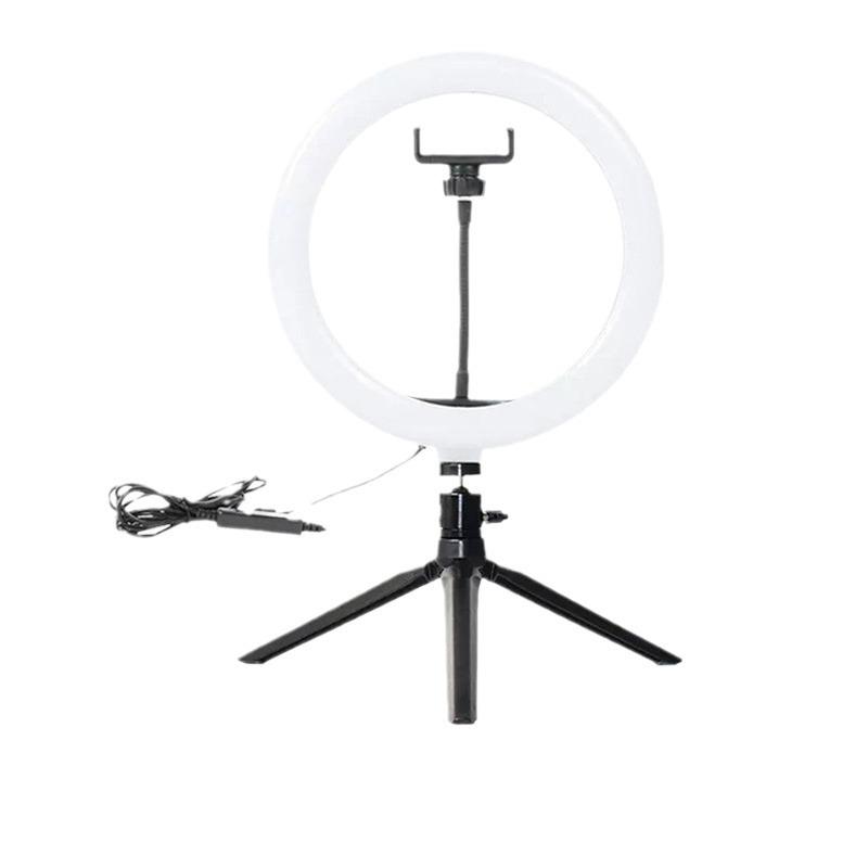 Portable Desktop Photography Tripod with Fill Light for Beauty and Streaming