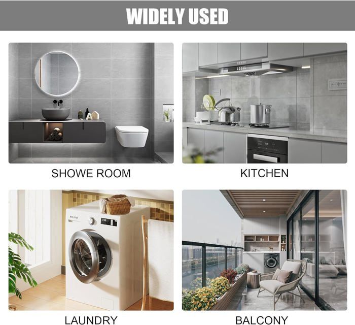 Bonde - nivvity - caniveau de douche - acier inoxydable - 4 tailles disponibles - résistant à la corrosion