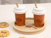 Wooden Afternoon Tea & Dessert Set for Kids - Cake, Cheese, Cookie, Coffee Toy