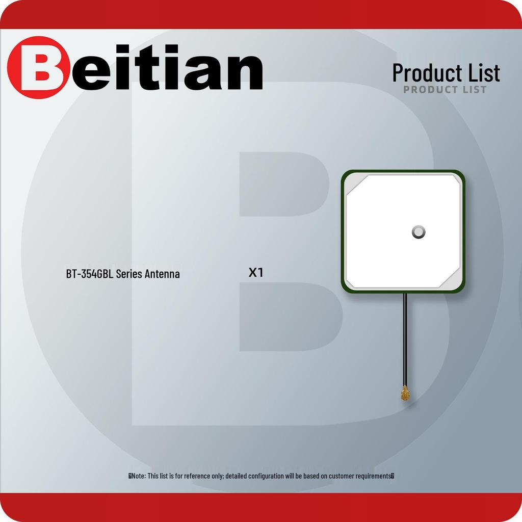 North Sky BT-580 High Gain Ceramic Antenna with Built-in Active GNSS for BeiDou & GLONASS.
