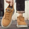 Fashion Men's Shoes Spring New Style Casual Boots 2025 Non Slip Wear-resistant Thick Soled Height Increasing Comfortable Outdoor Shoes