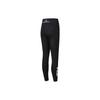 Fila Solid Color Letter Print Casual Knitted Leggings Women Leggings Black F11W239607F-BK