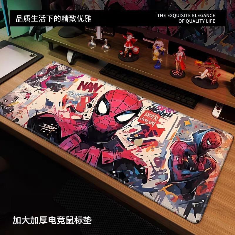 Spider-Man Mouse Pad Extra Large Keyboard Pad Game Office Anti-Slip Desk Pad