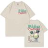 2026 Unisex Retro Cartoon Aesthetic T Shirts Gin And Tonic Meme T Shirt Unisex Summer Fashion Funny Cocktail Meme Graphic Tshirt