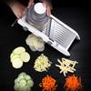 Multifunctional Manual Vegetable Cutter Stainless Steel Food Grater Slicing Kitchen Tool Accessories