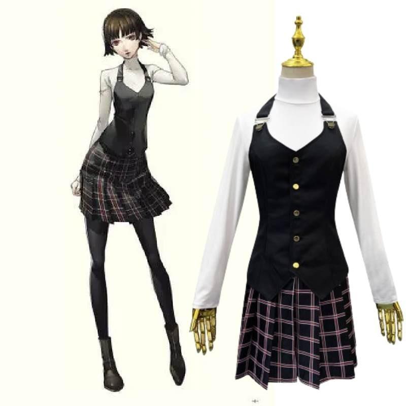 New Island True Goddess P5 Cosplay Costume For Women School Uniform Anime Performance Outfit
