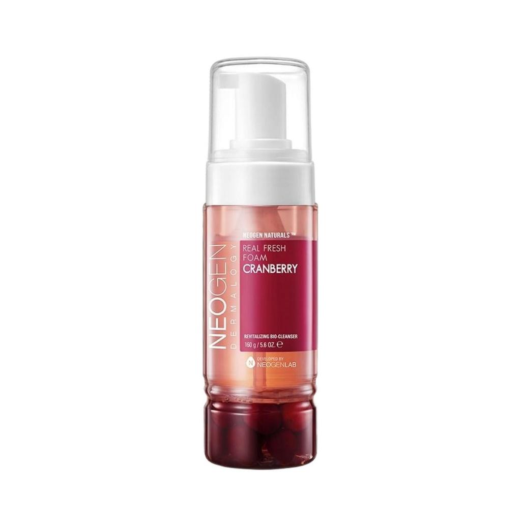 Neogen Dermalogy Real Fresh Foam Cranberry Revitalizing & Anti-Aging Facial Cleanser 160ml