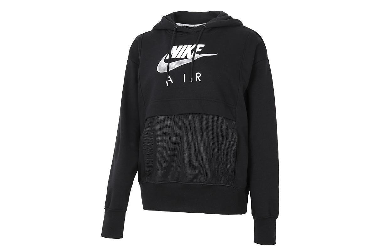 

Nike Sweatshirts Women s Black Hooded Moderate Regular CZ8621-010 XL