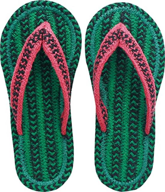 

Modern Department Индийский хлопок хлопковые сандалии арбузно-зеленые женские зелёный