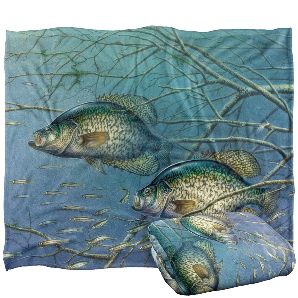 JQ Licensing Silky Crappie Fiske Supersoft Teppe