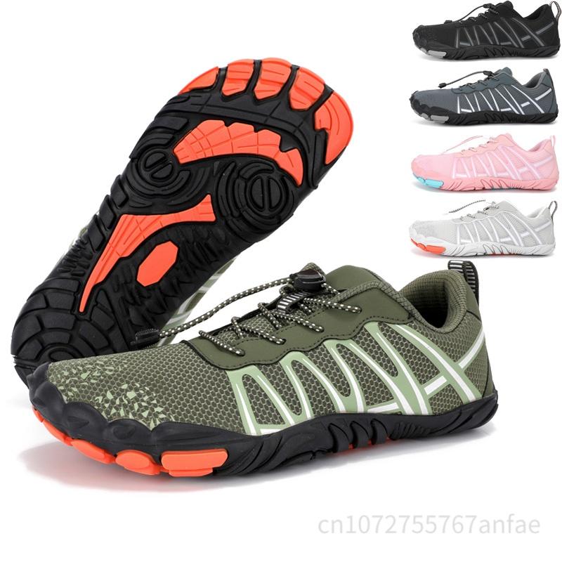 High Quality Water Shoes Men'S Women'S Wading Swimming Barefoot Five Fingers Aqua Shoes Beach Seaside Fitness Anti-Slip Sneakers