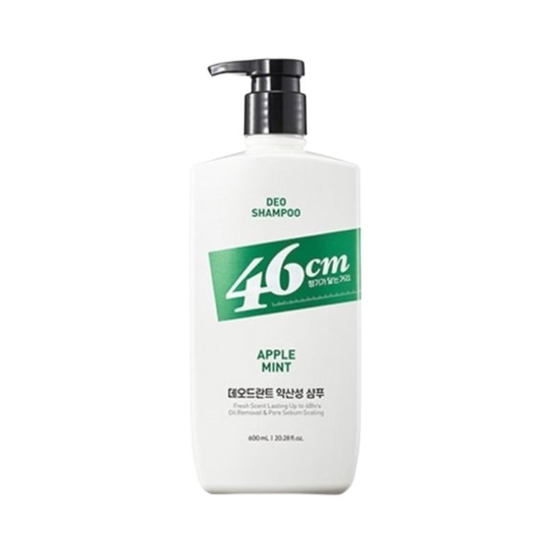 Elastine 46cm Deo Shampoo 600ml | Korean Scalp Shampoo for Scalp Odor, Oily Scalp & Apple Mint Scent 600ml