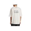 adidas Panda Goal T Logo Print Sportlich Lässig Rundhals Kurzarm T-Shirt Unisex Oberteile Miracle-Bauxite-Braun JZ3271