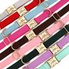 Custom Dog Collar Free Engraved Pet ID Collars PU Leather Dogs Necklace Soft for Small Medium Large Dogs Chihuahua Adjustable