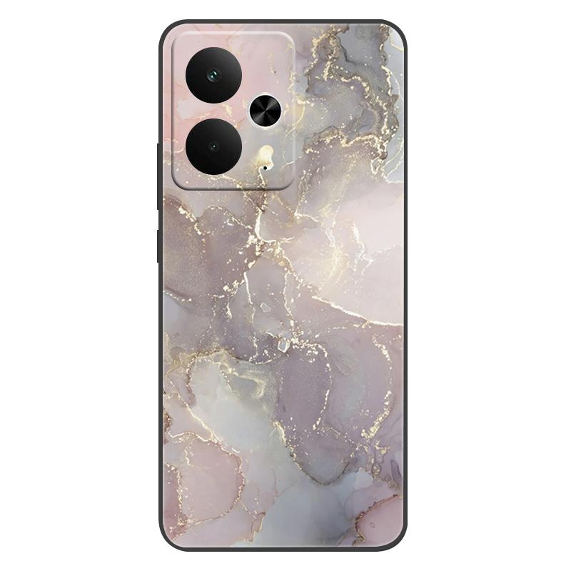 For Realme 14T Case Luxury Marble Painted Cover Silicone Case For Realme 14T RMX5078 Soft Bags Realme14T Bumper Shells Coque