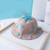 Summer Outdoor Cute Baby Boy Girl Heart Print Sun Hat Kids Children Beach Hat