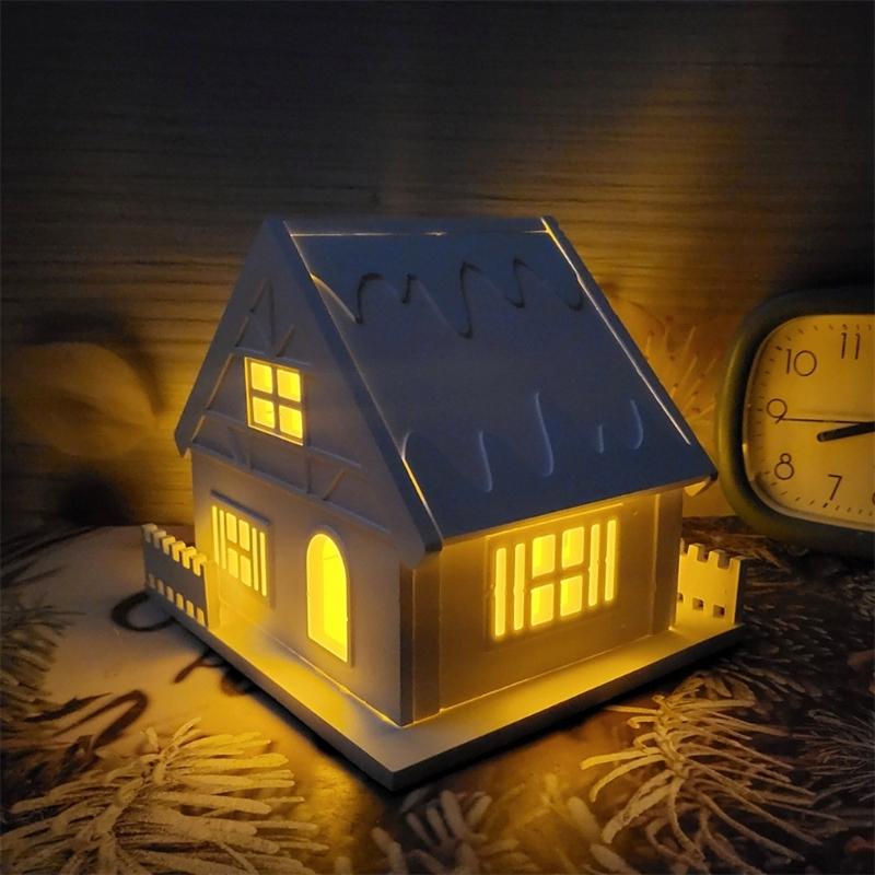 3D Silikonform Haus Kerzenhalter Formen Handgefertigte Bastelformen für Kunsthandwerk und Heimdekorationen mit einzigartigen Designs