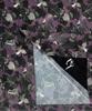 Koldeubeullaengkis Nocturnal Bloom Graphic Print Purple Short Sleeve Summer Shirt