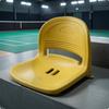 Grandstand Chair Hollow Blow-Molded Ribbed Backrest Stadium Seat for