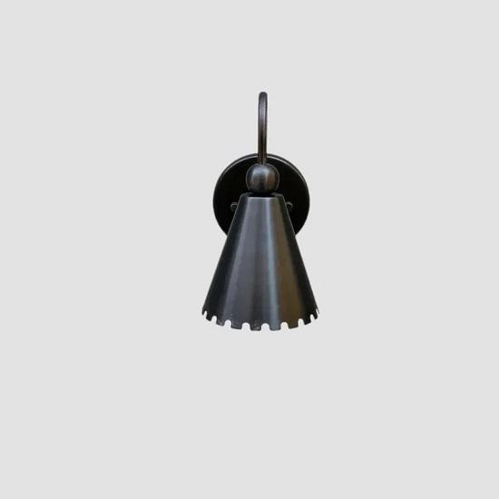 Retro Messing Vegglampe – Tidløs Sjarm Belysningsarmatur