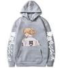 Anime Tokyo Revengers Manjiro Sano MIKEY Graphic Print Hooded Men Women Manga Hoodies Comfortable Sweatshirt Harajuku Pullover
