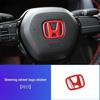 Car Badge Stickers Front Grille Trunk Steering Wheel Logo Accessories For Honda Civic CRV 10th 11th Gen Civic 10th Gen Accord