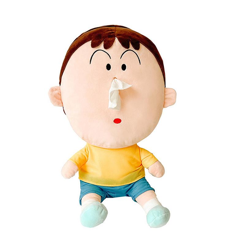 Cute Anime Doll Tissue Box Funny Sense Of Design Creative Keychain Couple Bag Pendant Ornament Girls Lovely Gift