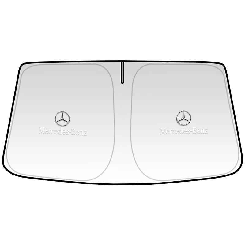 Mercedes Benz Car Windshield Sunshade Accessories For Mercedes Benz AMG W203 W206 W220 W205 W211 W212 W201 W168 W169 GLA GLB GLC BM1