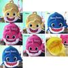 Baby Shark Plush Backpack For Kids Cute Soft Shoulder Bag Childrens Schoolbag Gift