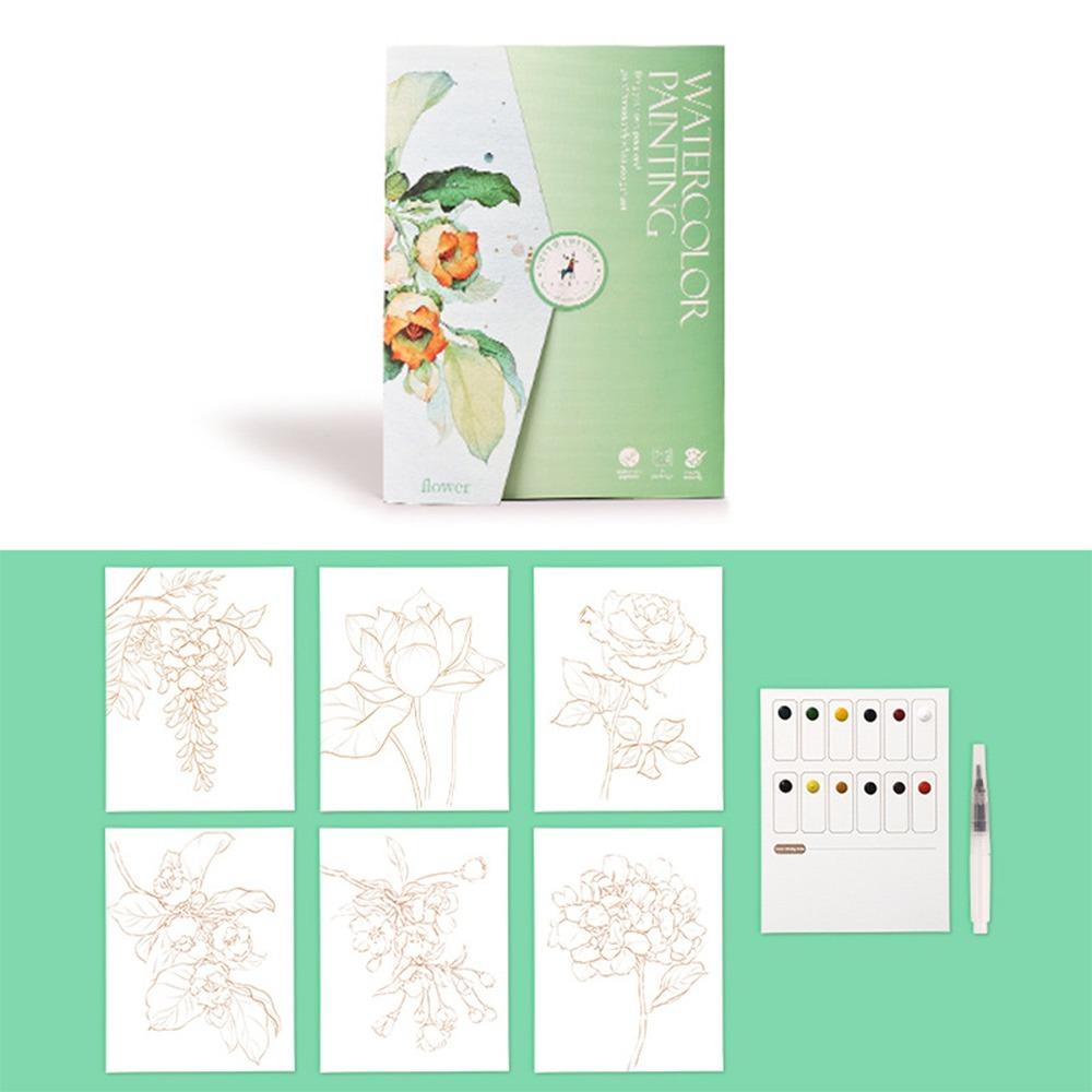 Multicolor Coloring Book Chinese Style Graffiti Art Book Creative Draw Book  Toy