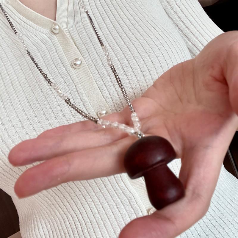 Bohemian Coffee Vintage Tassel Necklace, Ethnic Butterfly Pendant, 2025 Sweater Chain.