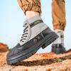 Neues Paar Antikollision Bequem Abriebfest Lässig High Top Stiefel Vielseitig für Tägliche Arbeit und Outdoor Herrenschuhe