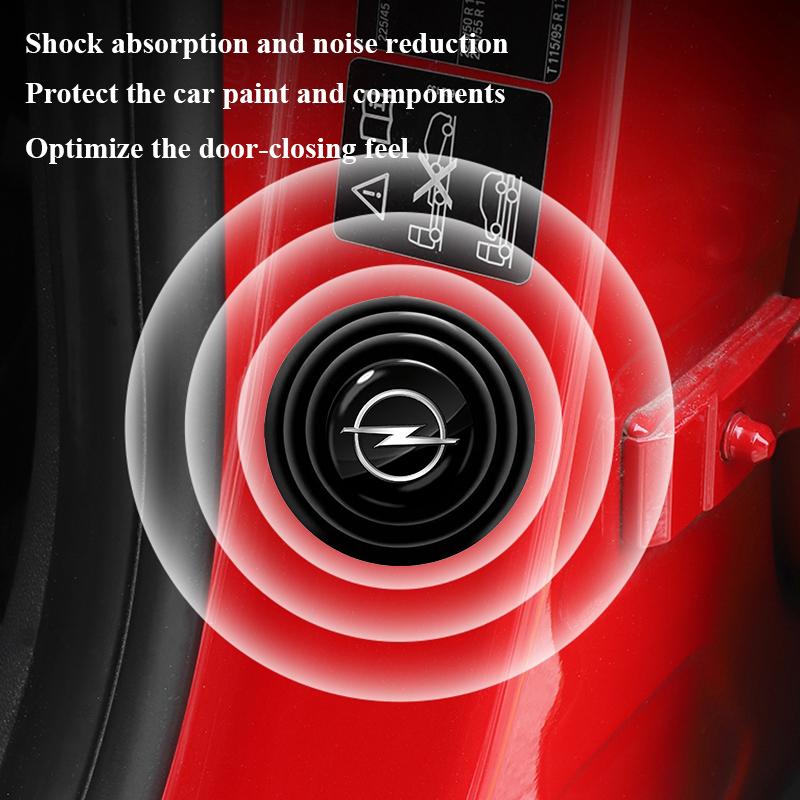 Car Anti-Collision Pad Shock Absorption Buffer Sticker For Opel Astra j Insignia Astra g Corsa Zafira b Mokka Vivaro Meriva