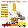 50g (1.76oz) Super Glue - Strong Multi-Purpose Instant Adhesive for Plastic, Glass, Ceramic, Metal, Wood, DIY Repair, Fast Dryin