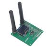 MMDVM Duplex Hotspot Modul Dual Hat Board UHF VHF Dualantenne mit 0,96 Zoll organischem LED für DMR YSF