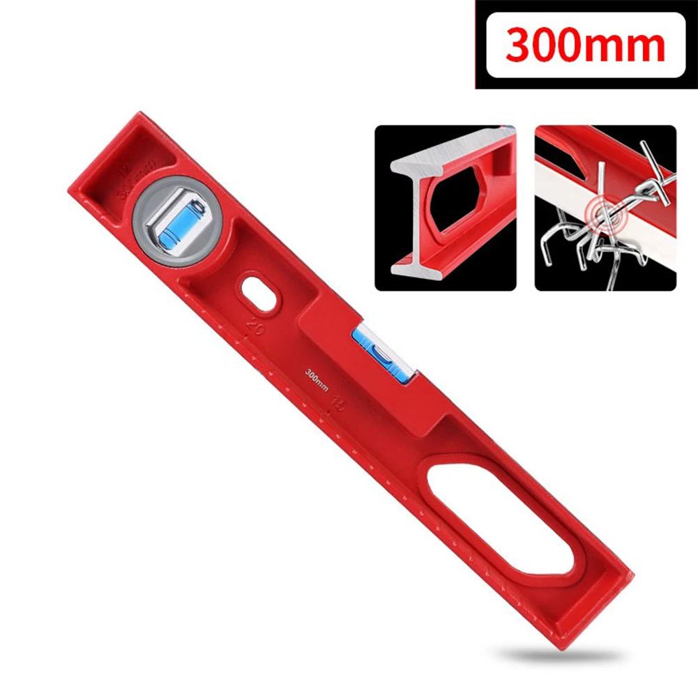30/40cm Level Ruler High-Precision Measurement Aluminum Hollow Handle Household Wall Tile Level Ruler Measuring Rulers