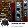 Black Speaker Corner Protectors Iron Speaker Wrap Angle Corner Covers  Speaker Accessories