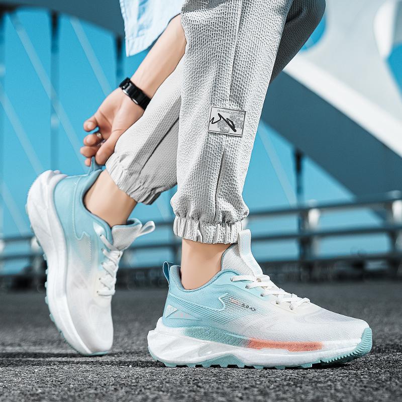 New Sports Casual Shoes for Men Lightweight Non Slip Sports Shoes Fashion Rebound Versatile Outdoor Work Running Shoes