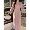 New Chinese Style Embroidered Cheongsam Dress
