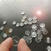 9/15/18mm Transparent Plastic Resin Sewing Buttons Scrapbooking Round Lucency Two Holes Botton Clear Handmade Accessories