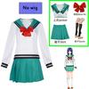Anime The Disastrous Life of Saiki Kusuo No Sai-nan Cosplay Costume Teruhashi Kokomi Skirt Bowtie Wig Saiki Kusuo Uniform Glass