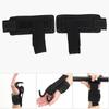 1Pair Workout Wrist Hooks Lifting Pull Up Strap Hooks Weightlifting Non slip Grips Wristband Power Training