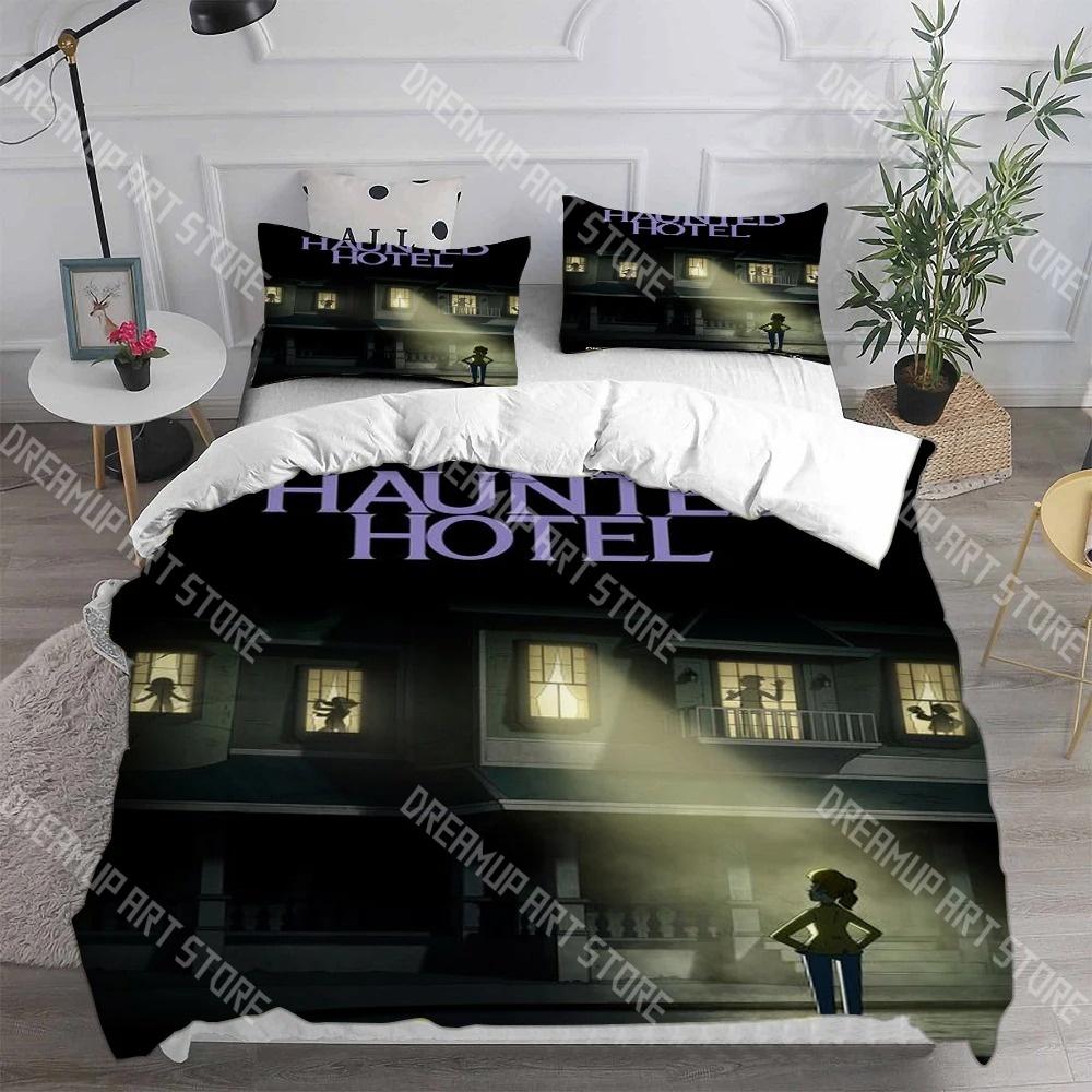 Fashion Hauntedel Season 1 Bedding Set Single Twin Full Queen King Size Bed Set Kids Bedroom Duvetcover Sets Bed Sheet Set