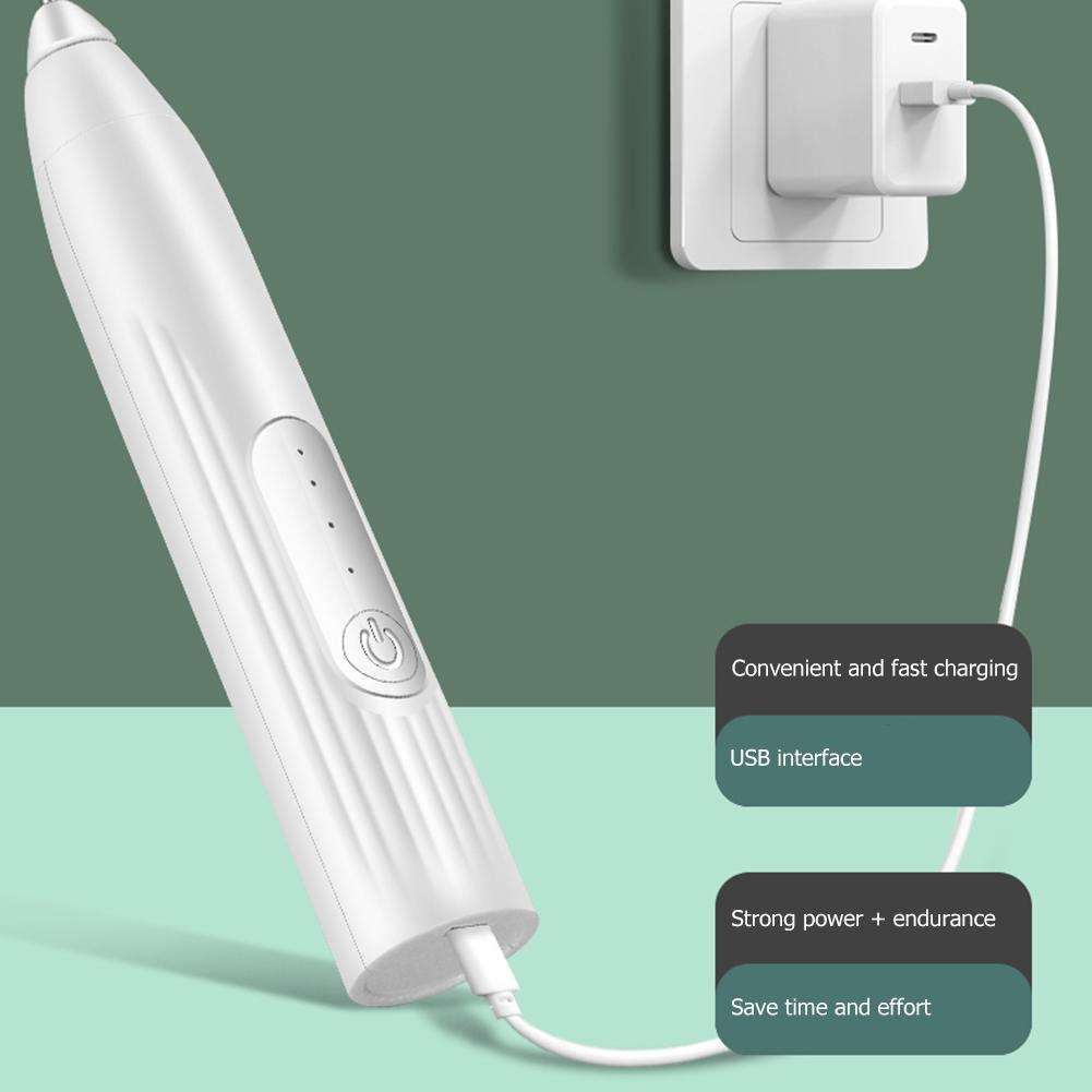 Electric Coffee Mixer Milk Shaker Maker Frother Foamer USB Charging Egg Beater Handheld 3-Speed Adjustable Blender 1200mAh