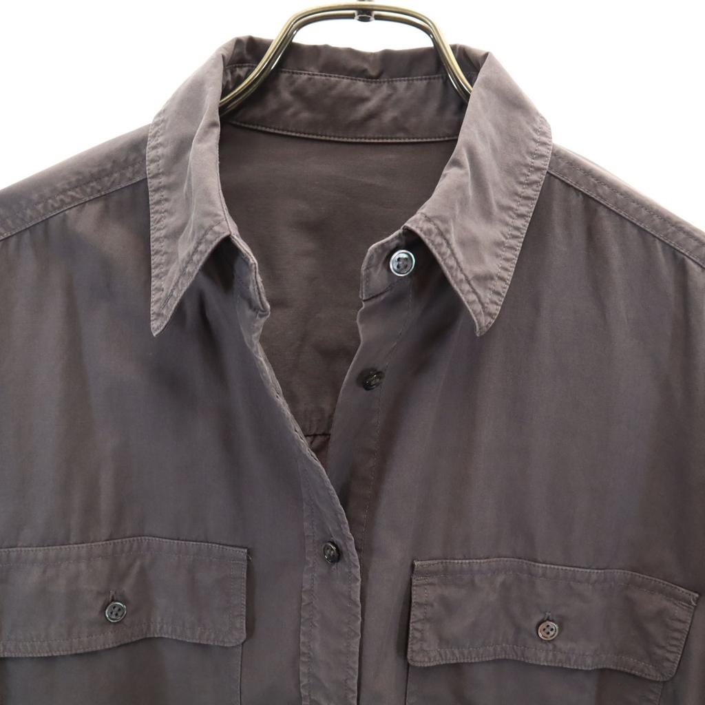 JOURNAL STANDARD Relume Long Sleeve Shirt F Gray Women Used