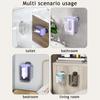 Wall Mount Tissue Box Holder Kitchen Wipes Storage Box Easy To Install Refillable Wipes Container Tissue Holder Dispenser with Suction Cup